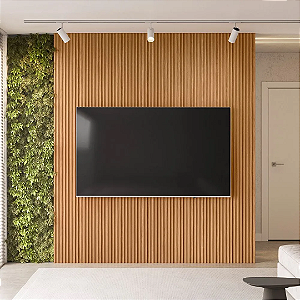 Painel para TV Ripado 2.2 Modular Linea Brasil - Nature