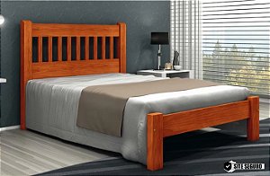 Cama Perola Casal 1,38x1,88 Madeira Maciça São Pedro