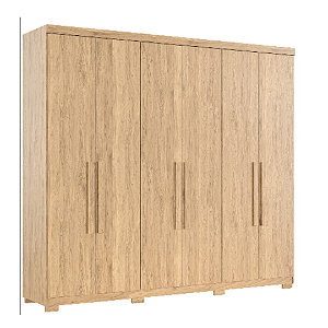 Guarda roupa Monarca Robel 6 Pts 2,74