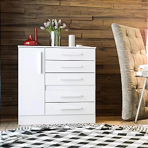 Cômoda 1P 5G c/Sapateira Advantage 2094 Batrol