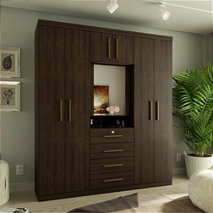 Guarda Roupa Advantage 7P 4G c/Espelho 1217 Batrol