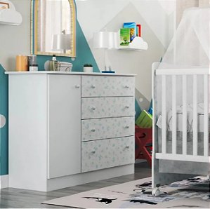 Cômoda New Baby 1P 2G 2096 Batrol
