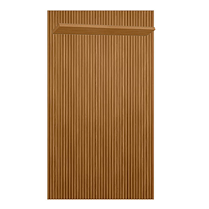 Painel Ripado Linea 1,40m x 2,50m + Prateleira 1,40m