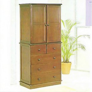 COMODA BH MULTI FUNCIONAL 5 GAVETAS 2 PORTAS REF: 24