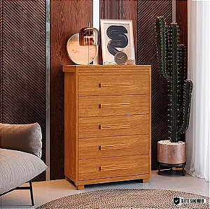 Cômoda Paris 100% MDF Barreto Lonçarcci