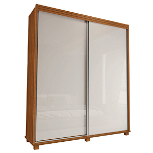 Guarda Roupa Belgrado 1,76m C/ Portas De Correr Barretos 100% MDF. S/ Esp