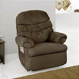 Poltrona do Papai Reclinável Soft Art Estofados TL G2  *PRONTA ENTREGA*