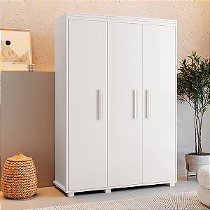 0019.01 BARRETO MULTIUSO BELIZE 3 PORTAS BRANCO