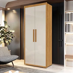 0020.07 BARRETO MULTIUSO DUBLIN 2 PORTAS CINAMOMO/OFF WHITE