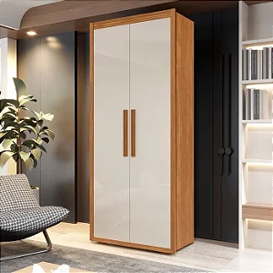 0020.05 BARRETO MULTIUSO DUBLIN 2 PORTAS NATURE/OFF WHITE