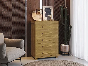 0028.06 BARRETO COMODA PARIS 5G CINAMOMO