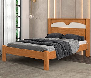 0016.05 BARRETO CAMA CASAL AMSTERDA NATURE/OFF WHITE