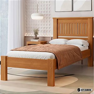 0011.05 BARRETO CAMA SOLTEIRO MONACO NATURE/OFF WHITE