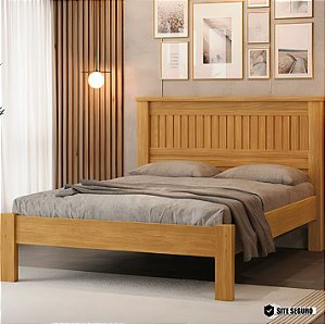 0010.06 BARRETO CAMA CASAL MONACO CINAMOMO