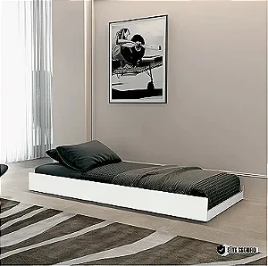 0017.01 BARRETO CAMA AUXILIAR BRANCA