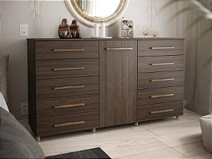 2202.22 BATROL CMDA 1P 10G C/ RODIZIO IMPERIAL CAPUCCINO WOOD