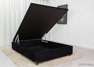 0101.138 MS BASE BOX BAU BLINDADO 138CM (SUEDE OU LINHO)