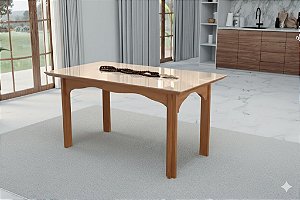 57065 FLAMINGO MESA ADRIANA NOGUEIRA VIDRO OFF WHITE COLADO 78X90X90