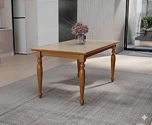 57087 FLAMINGO MESA HELENA NOGUEIRA VIDRO OFF WHITE COLADO 78X90X160