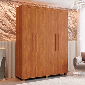 0005.04 BARRETO ROUPEIRO VIENA 4 PORTAS NATURE