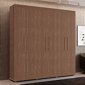 0006.02 BARRETO ROUPEIRO MILAO 6 PORTAS LEGNO