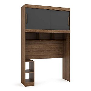 1229.16 BATROL MÓDULO GRPA PONTE 2P COM CABECEIRA GENOVA IPE WOOD/GRAFITE