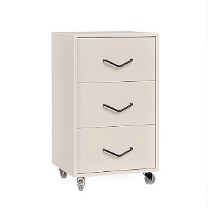 58415 EJ GAVETEIRO STEEL 610X400X150 OFF WHITE