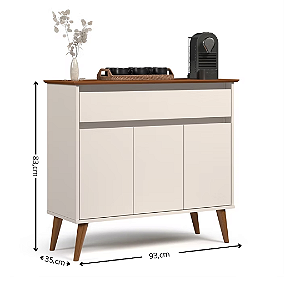 31755 EJ APARADOR ZEUS OFF WHITE/FREIJO