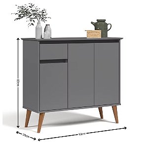 31617 EJ APARADOR VENEZA CINZA 1030X410X165