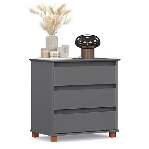 33017 EJ MINI COMODA CINZA 720X460X155