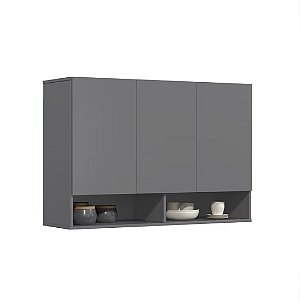 33217 EJ ARMARIO MILAO CINZA 950X330X105