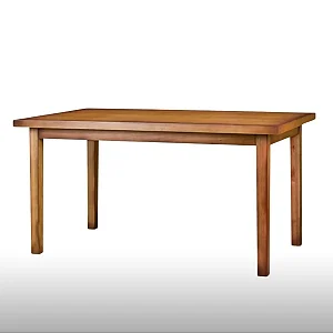 Mesa de Jantar em Madeira maciça da linha Linea - Realce