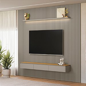 810010305 LINEA PAINEL RIPADO MODULAR 3,0+NICHO CURVO 2,2+PRATELEIRA CURVA 2,2 250X297X36