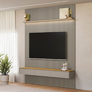 810010303 LINEA PAINEL RIPADO MODULAR 2,2+NICHO CURVO 2,2+PRATELEIRA CURVA 2,2 2,50X219X36