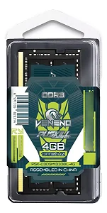 MEMORIA RAM PUSKILL VENENO4GB DDR3 1333MHZ NOTEBOOK