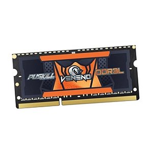 MEMORIA RAM PUSKILL 8GB DDR3 1333MHZ NOTEBOOK