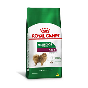 Ração Royal Canin Mini Indoor Adult Cães Adultos de Pequeno Porte 10 Meses a 8 Anos Ambientes Internos