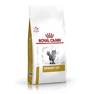 Ração Royal Canin Feline Urinary S/O 1,5 Kg - Gatos Adultos com Cálculos Urinários