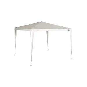 Barraca Gazebo Ráfia Branco - 3m X 3m - Mor