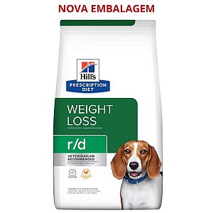 Ração Hill's Prescription Diet Obesidade R/D 3,85Kg - Cães Adultos Obesos e Sobrepeso