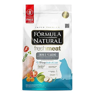 Ração Fórmula Natural Fresh Meat Cão Sênior 7+ Porte Mini e Pequeno - Sabor Frango