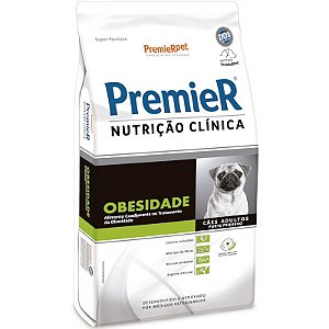 Ração Premier Nutrição Clínica Obesidade Cães Adultos Porte Pequeno - Super Premium