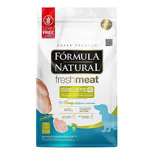 Ração Fórmula Natural Fresh Meat Controle De Peso Cães Adultos Porte Mini e Pequeno - Sabor Frango