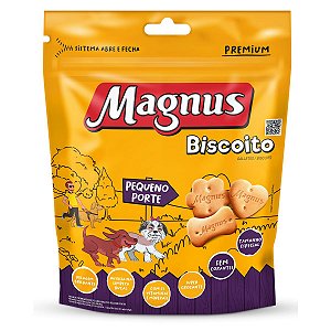 Petisco Magnus Biscoito Crocante Cães Adultos Pequeno Porte 400g