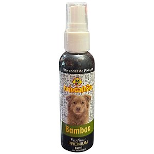 Perfume Premium Bamboo Brincalhão 50ml - Fragrância Bambu Alto Poder de Fixação para Cães e Gatos