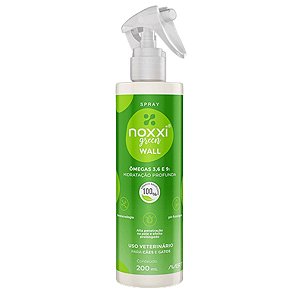 Spray Noxxi Green Wall Ômegas 3, 6 e 9 Hidratação Produnda Para Cães e Gatos 200ml - Avert