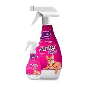 Spray Eliminador de Odores e Manchas Enzimac Gatos 150ml - Pearson