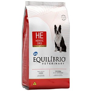 Ração Equilíbrio Veterinary Hepatic HE 2Kg- Cães com Doenças Hepáticas