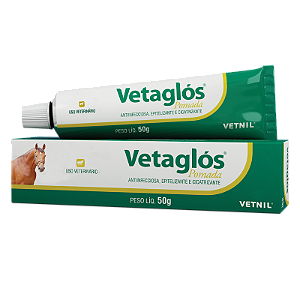 Vetaglós Pomada 50g Anti-infecciosa Cicatrizante Epitelizante Veterinária