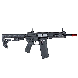 Specna Arms SA-F04 FLEX HAL ETU Gen.2 - black + Bateria 11.1 e Carregador USB